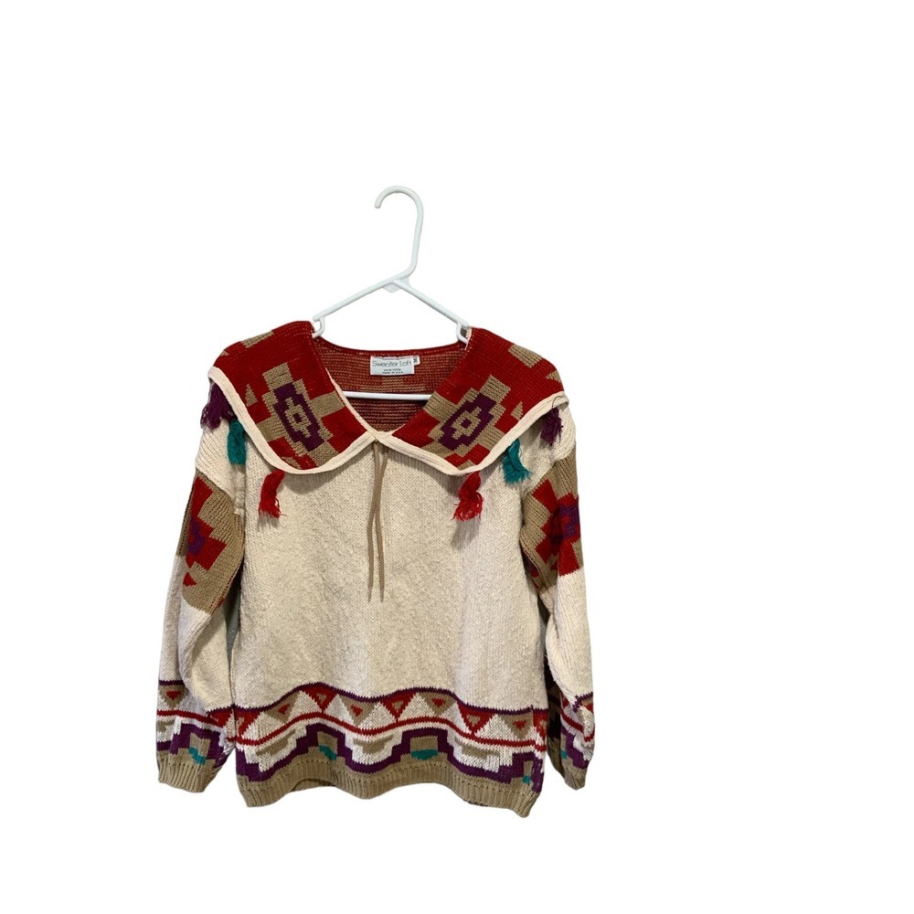 Sweater Loft Artesania Navajo Western wear Style Sweater  Pre-Owned #1349